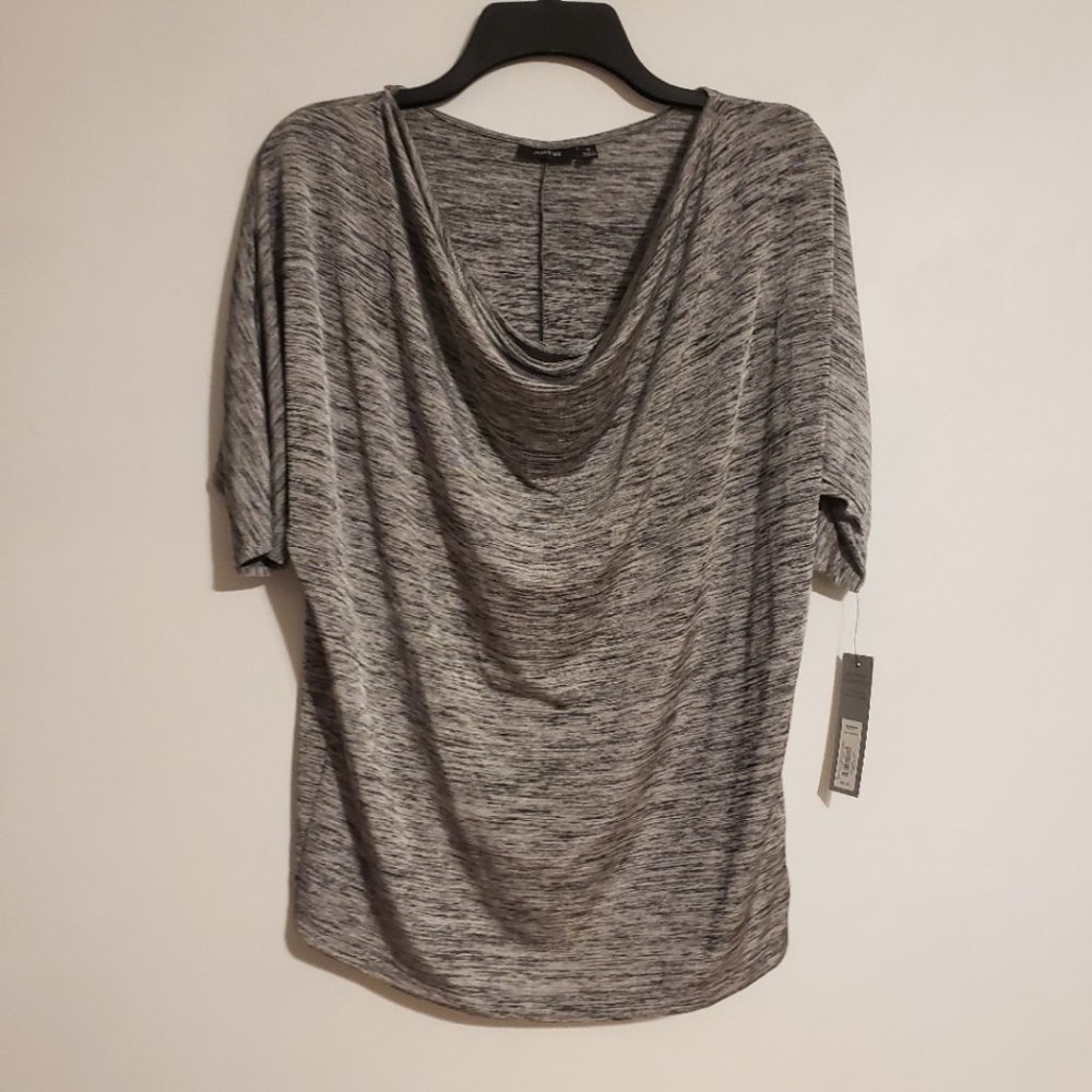 NWT Medium Apt 9 Short Sleeve Blouse w/Cowl Neck
